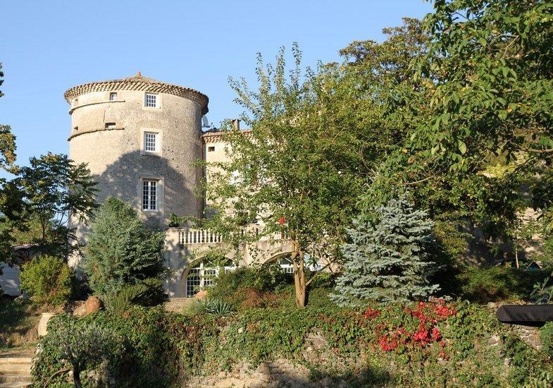 Chateau de Mauras Chomérac Extérieur photo